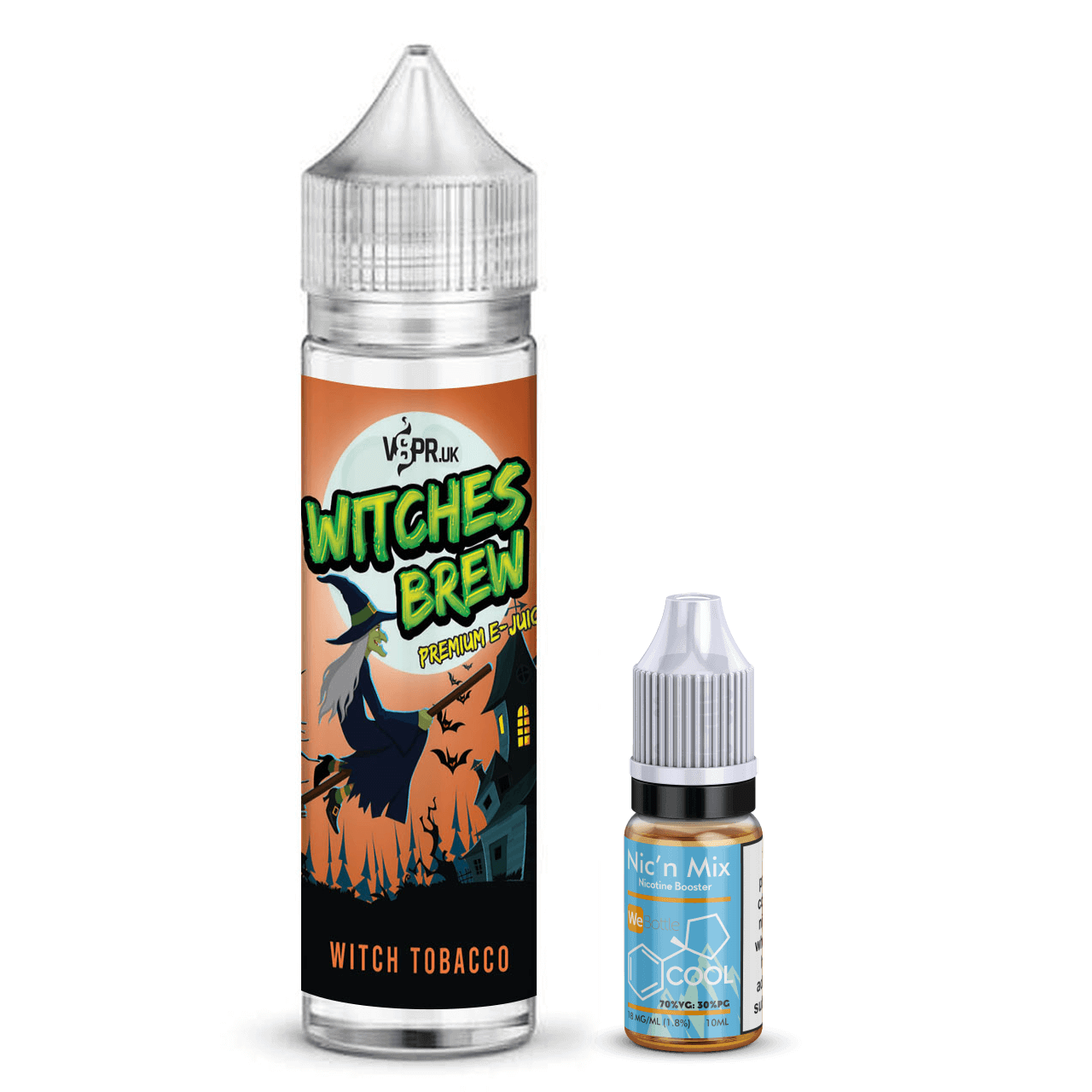 Witches Brew Witch Tobacco Shortfill eJuice - 50ml - V8PR.uk