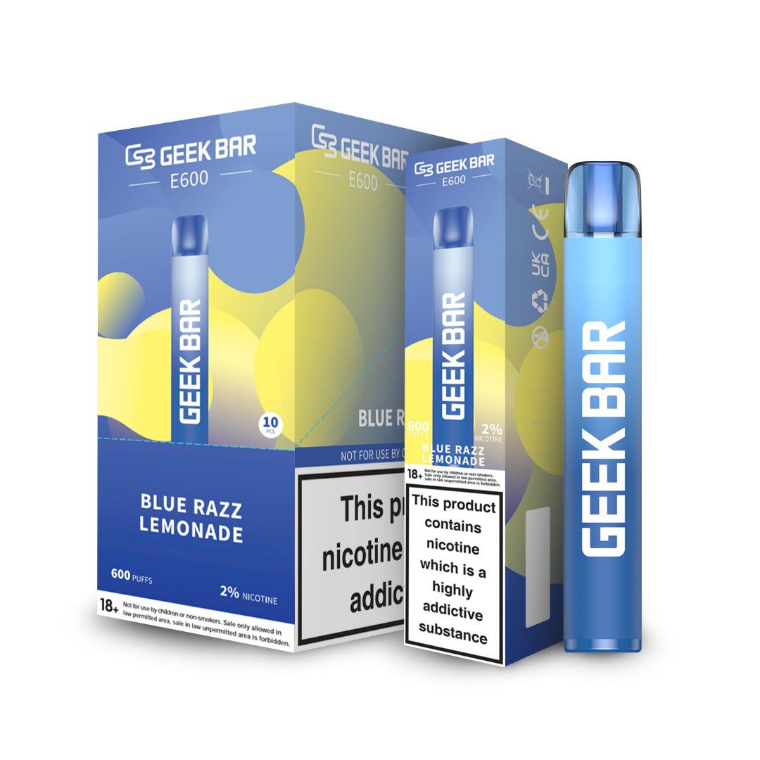 GEEK BAR Blue Razz Lemonade E600 Disposable Vape
