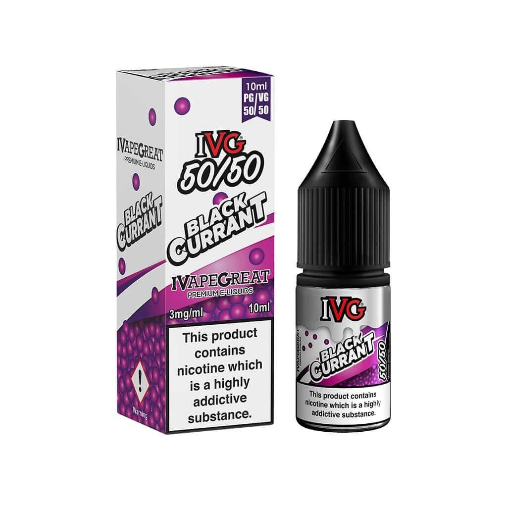 IVG Blackcurrant TPD eJuice - 10ml - V8PR.uk
