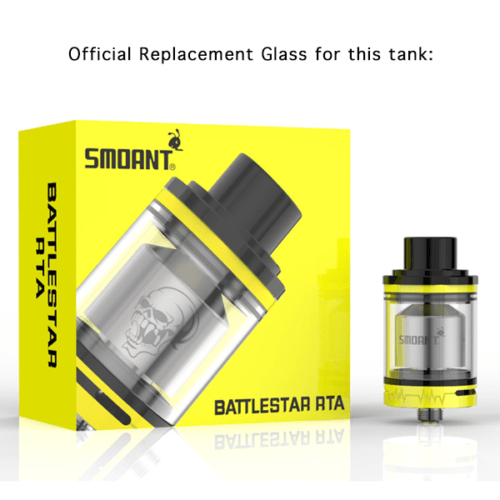 Smoant Battlestar RTA Replacement Glass - V8PR.uk