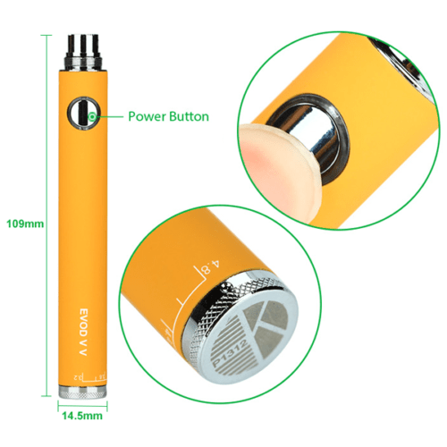 KangerTech EVOD VV Twist Battery - V8PR.uk