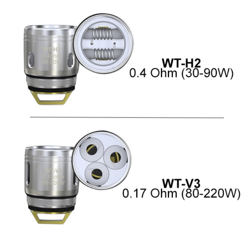 Wismec KAGE Replacement Coils - V8PR.uk