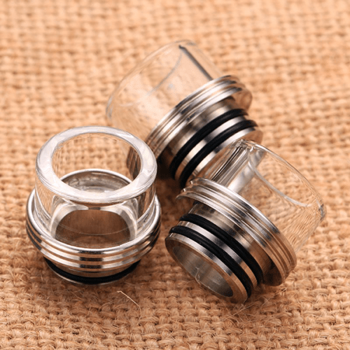 VapEASY Glass / Stainless Steel 810 Drip-Tip - V8PR.uk