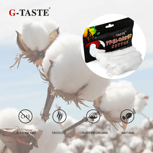 G-Taste Preloaded Organic Cotton - V8PR.uk
