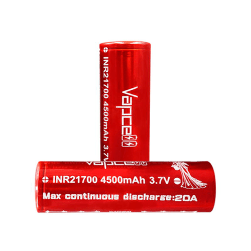 Vapcell INR 4500mAh 20A 21700 Battery Cell - V8PR.uk