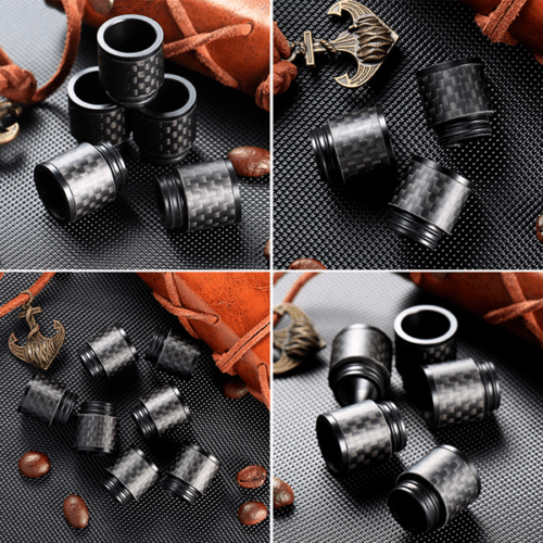 VapEASY Carbon Fibre 810 Drip-Tip - V8PR.uk