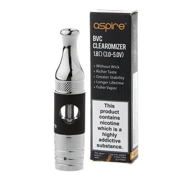 Aspire ET-S GLASS BVC Clearomizer - V8PR.uk