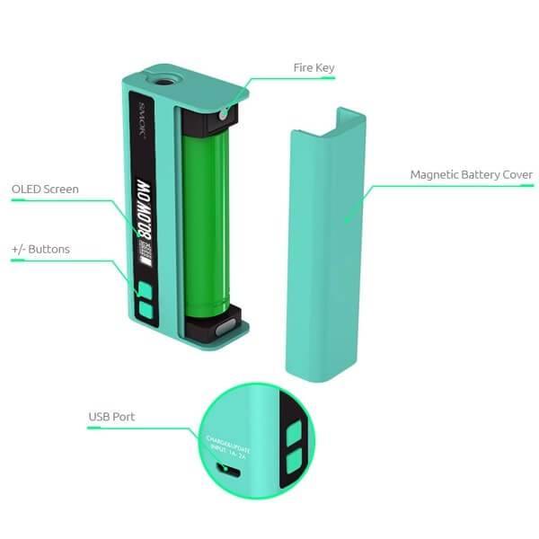 SMOK Quantum 80W TC Box MOD - V8PR.uk