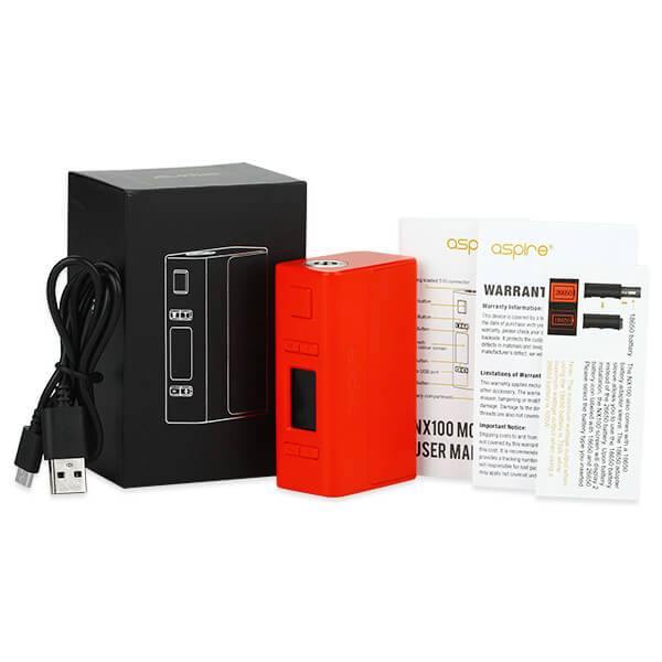 Aspire NX100 100W TC Box MOD - V8PR.uk