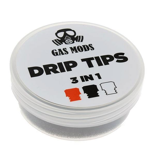 GAS MODS 3-in-1 Drip-Tips - 510 Edition - V8PR.uk