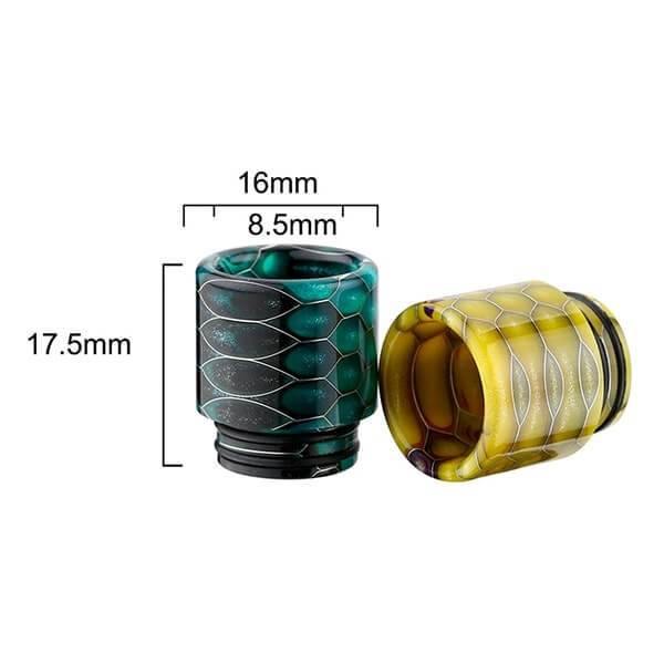 SMOK Cobra Resin Wide-Bore 810 Drip-Tip - V8PR.uk
