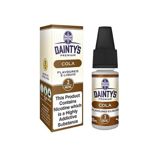 Dainty's Cola TPD eJuice - 10ml - V8PR.uk