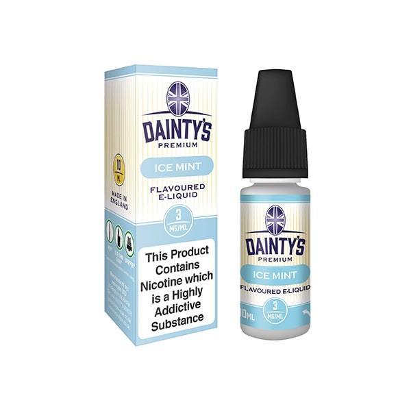 Dainty's Ice Mint TPD eJuice - 10ml - V8PR.uk