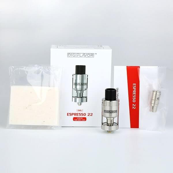 DigiFlavor Espresso 22 Sub-Ohm Tank - V8PR.uk