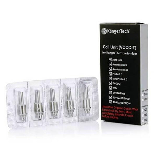 KangerTech VOCC Replacement Coils - V8PR.uk