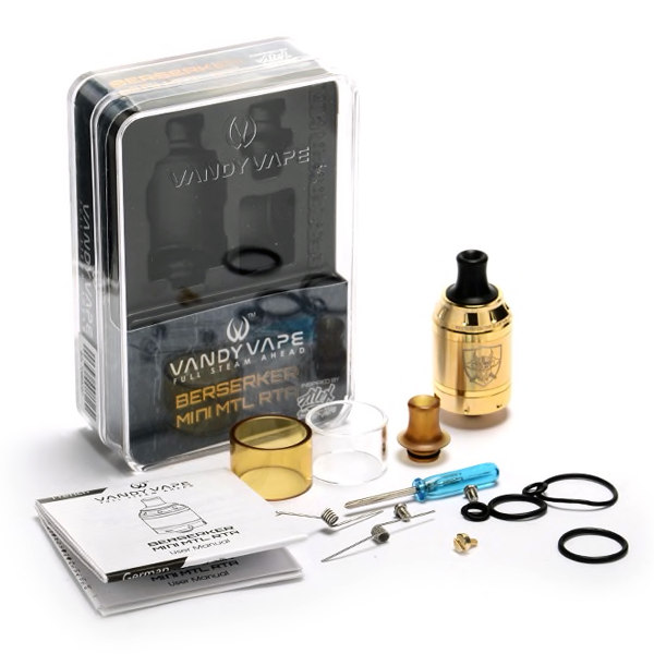 VandyVape Berserker Mini MTL RTA Tank - V8PR.uk