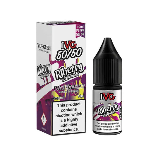 IVG Riberry Lemonade TPD eJuice - 10ml - V8PR.uk