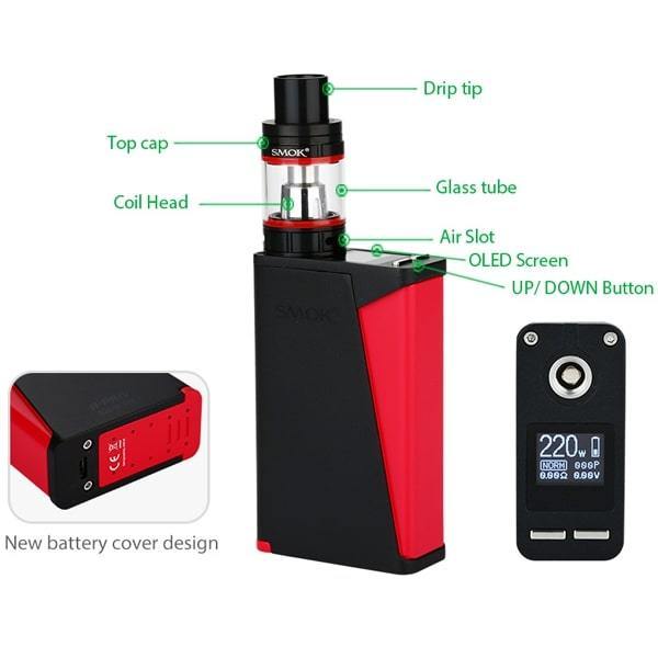 SMOK H-Priv PRO 220W TC Kit - V8PR.uk