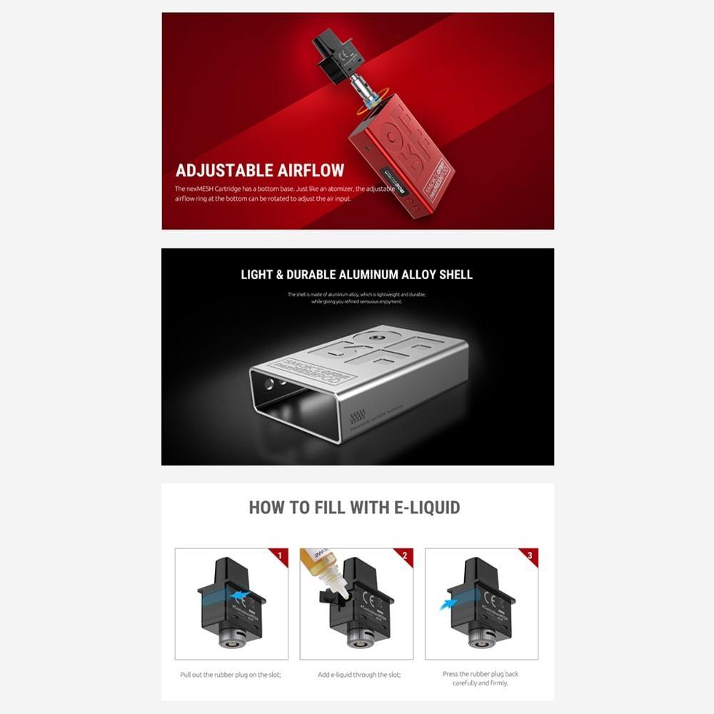 SMOK x OFRF NexMESH POD 30W Kit - V8PR.uk