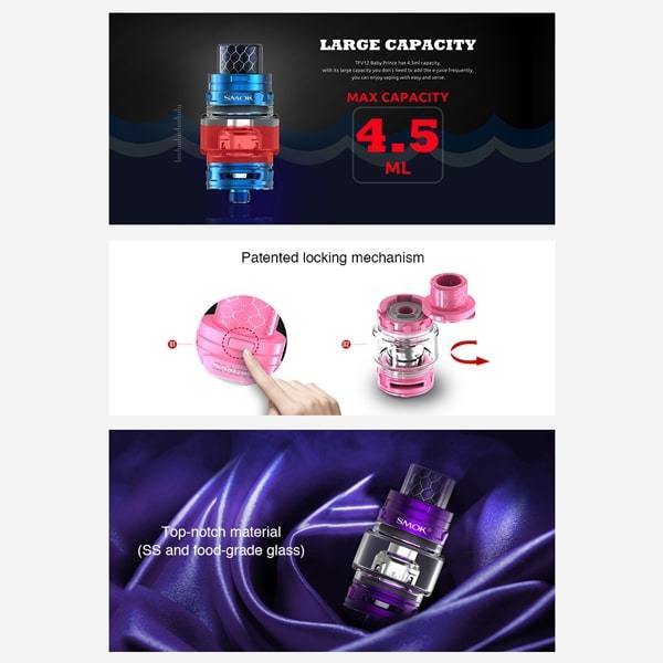 SMOK TFV12 Baby Prince Sub-Ohm Tank - V8PR.uk
