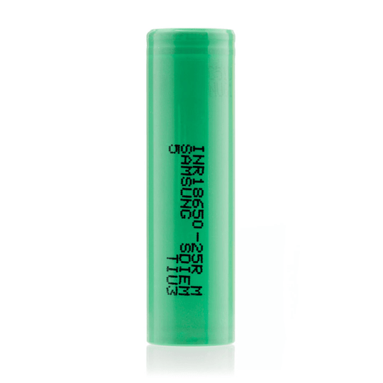 Samsung 25R 2500mAh 20A 18650 Battery Cell - V8PR.uk