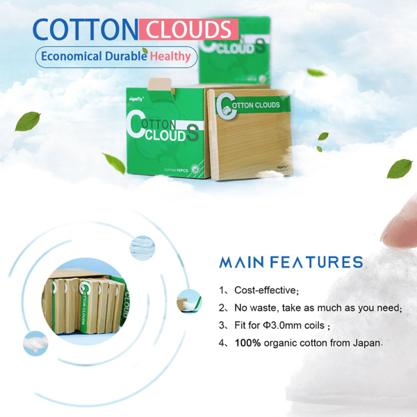 VapeFly Cotton Clouds - V8PR.uk