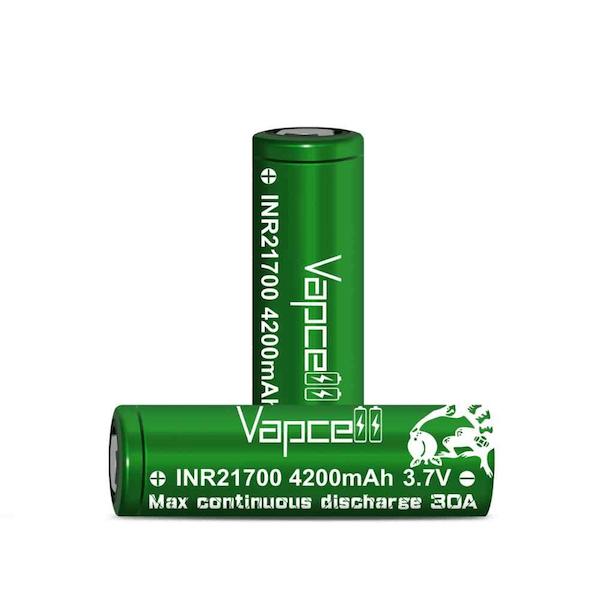 Vapcell INR 4200mAh 30A 21700 Battery Cell - V8PR.uk