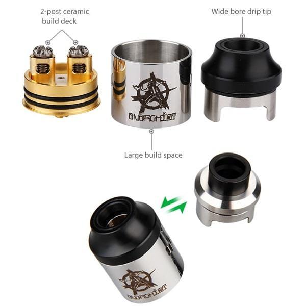 Anarchist x DigiFlavor RIOT RDA - V8PR.uk