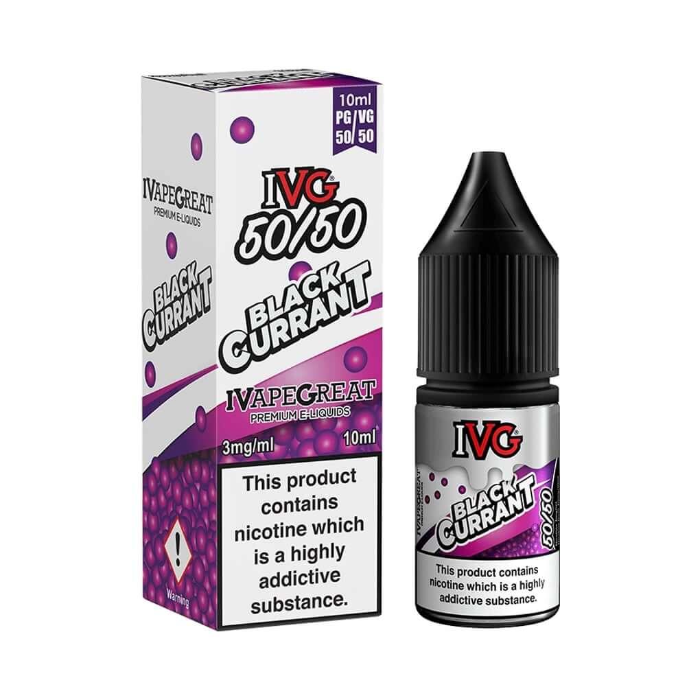 IVG Blackcurrant TPD eJuice - 10ml - V8PR.uk