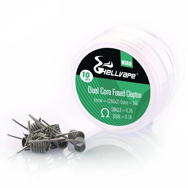 HellVape Pre-Wound Clapton Coils - V8PR.uk