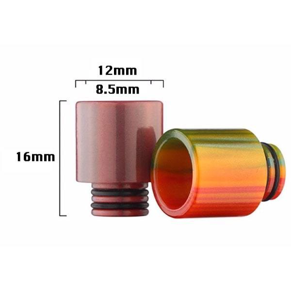 VapEASY Wide-Bore Resin 510 Drip-Tip - V8PR.uk