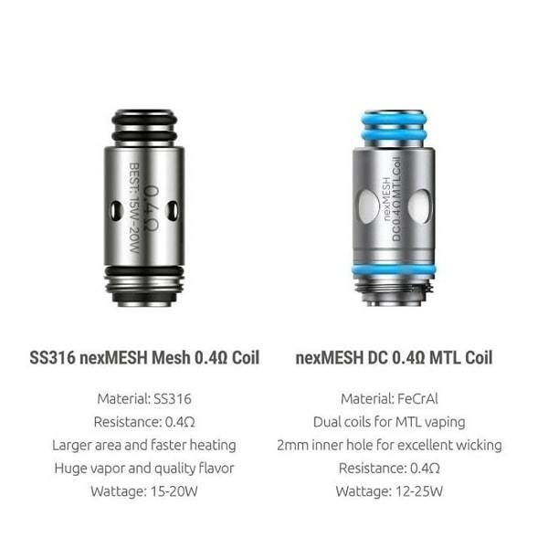 SMOK x OFRF NexMESH POD Replacement Coils - V8PR.uk