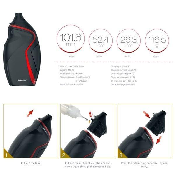 SMOK NORD CUBE 30W Kit - V8PR.uk
